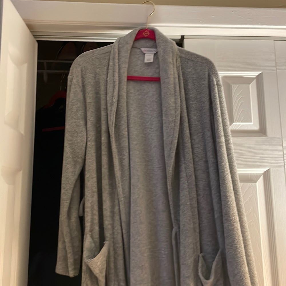 Light grey Liz Claiborne robe